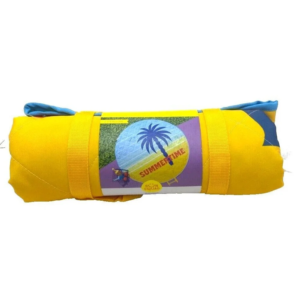 Summertime Round Picnic Blanket Beach 60